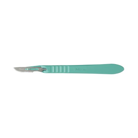 Scalpel Miltex® No. 10 Stainless Steel / Plastic Classic Grip Handle Sterile Disposable by Integra York PA, Inc. (Miltex)  ID 4-410